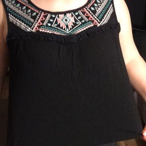 Xhilaration L tank top black